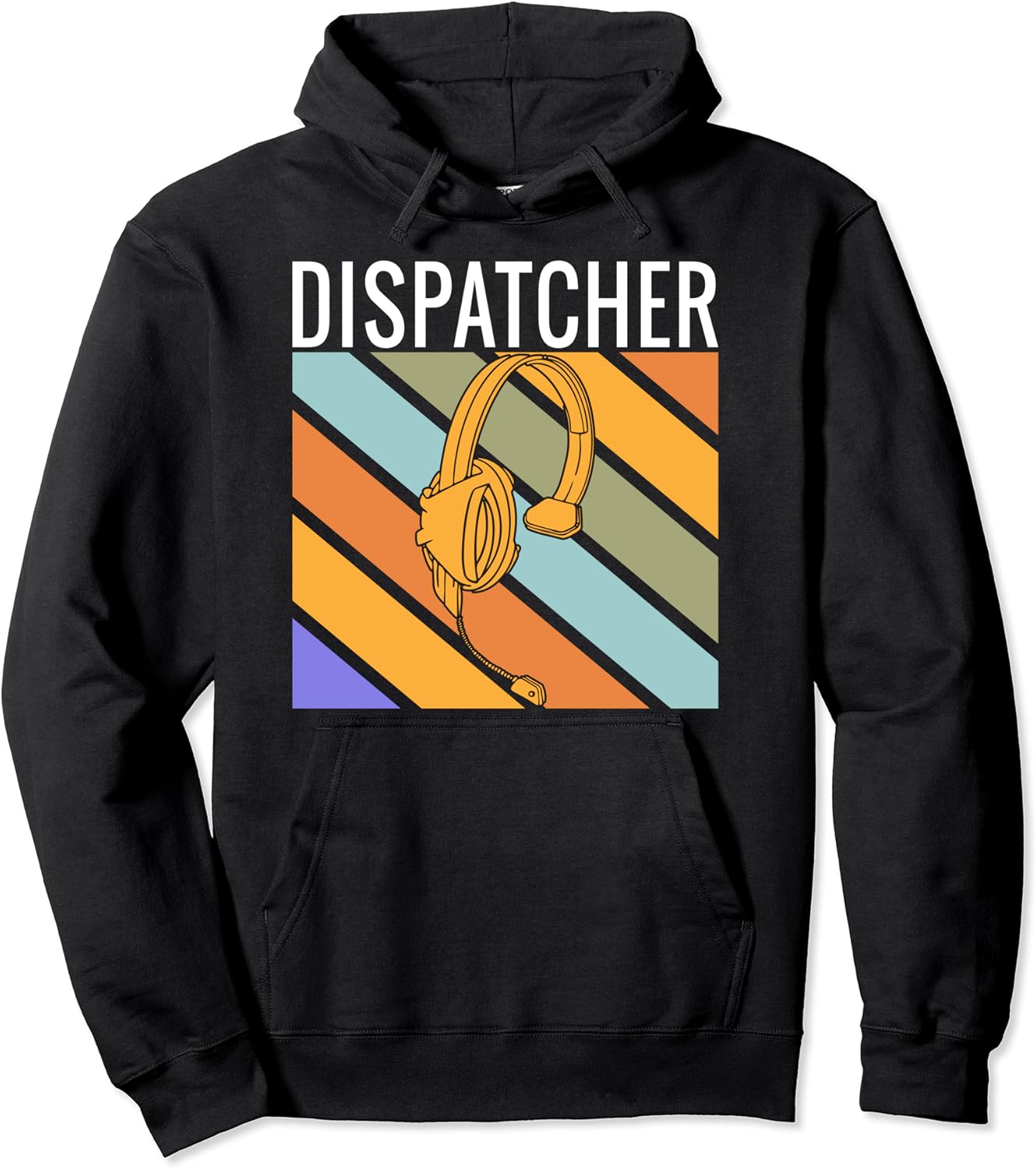 Dispatcher 911 Operator Service Dispatchers Pullover Hoodie Clothing, Shoes & Jewelry